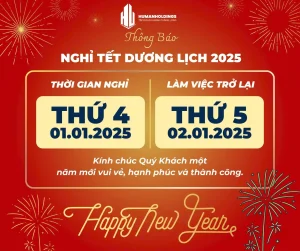 thông báo nghỉ tết dương